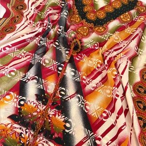 Multicolor Kaftan Dress